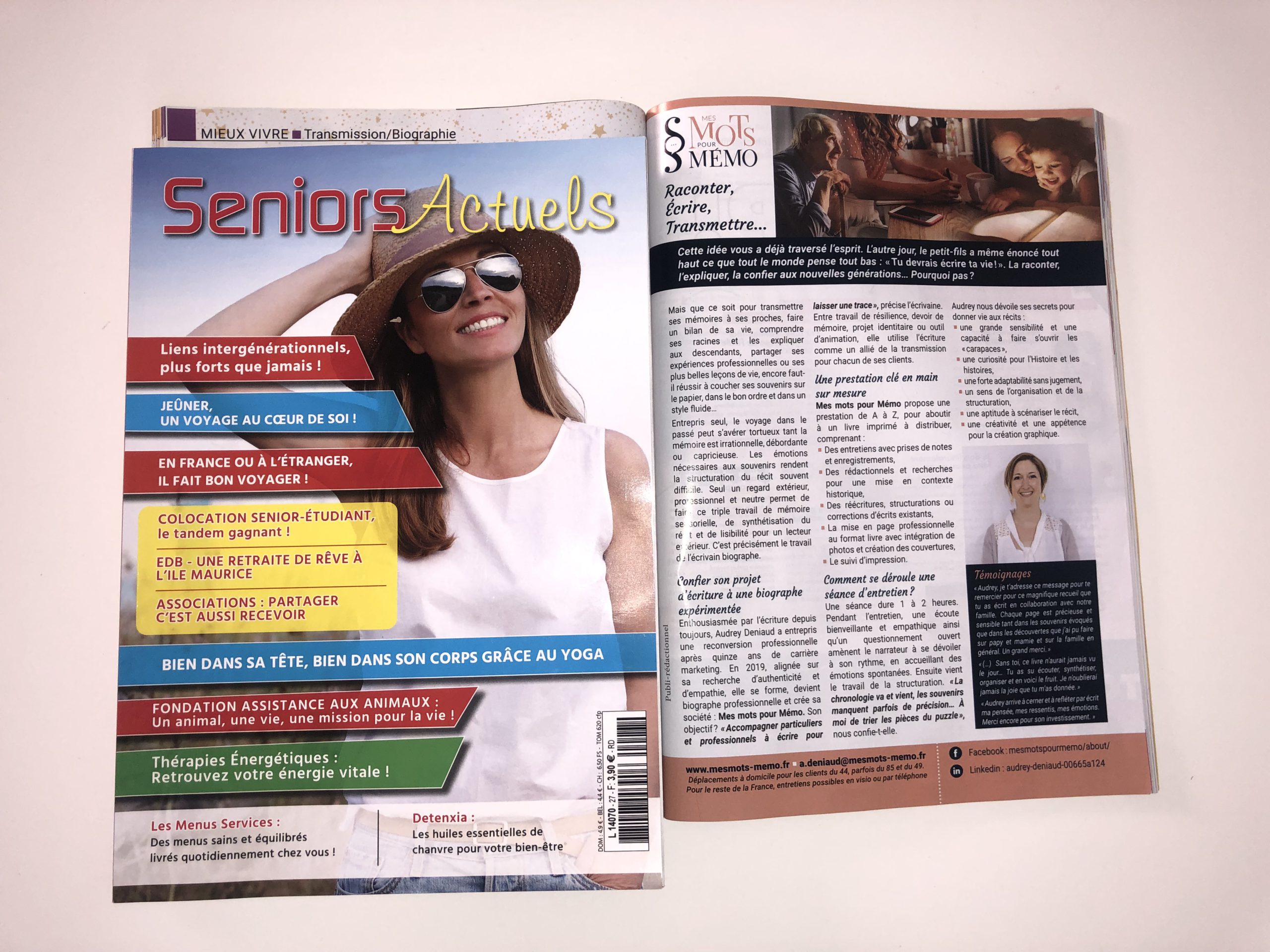 Biographie Magazine Seniors Actuels